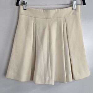 Just Cavalli Cream Mini Skirt